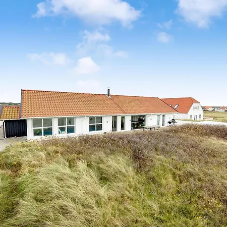 Pool And Activity House With A 180-degree View Of The North Sea, Located At Lild Strand,