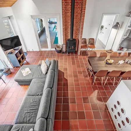 Pool And Activity House With A 180-degree View Of The North Sea, Located At Lild *