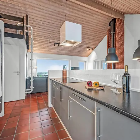 Pool And Activity House With A 180-degree View Of The North Sea, Located At Lild