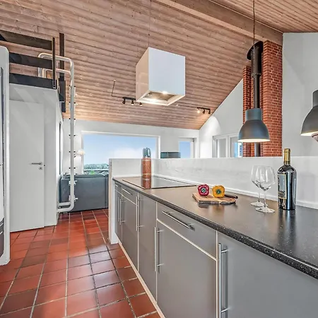 Pool And Activity House With A 180-degree View Of The North Sea, Located At Lild Strand,