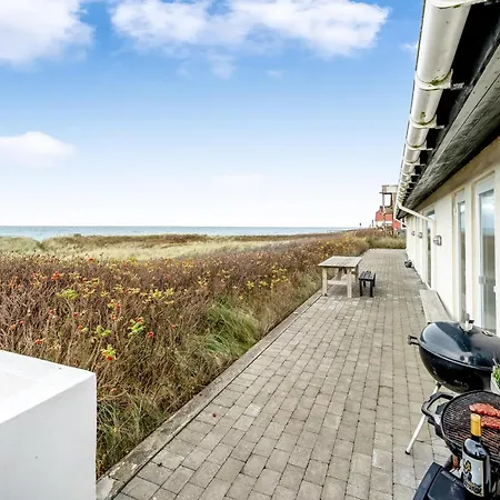 Pool And Activity House With A 180-degree View Of The North Sea, Located At Lild
