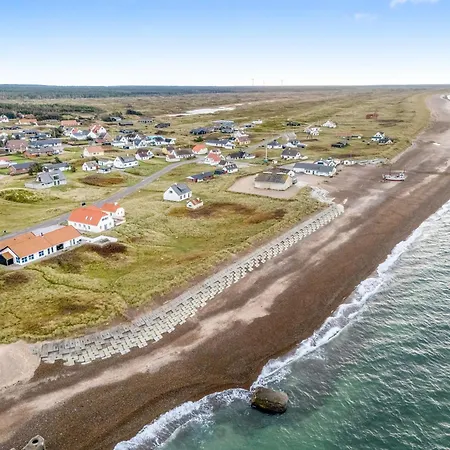 Pool And Activity House With A 180-degree View Of The North Sea, Located At Lild Strand,