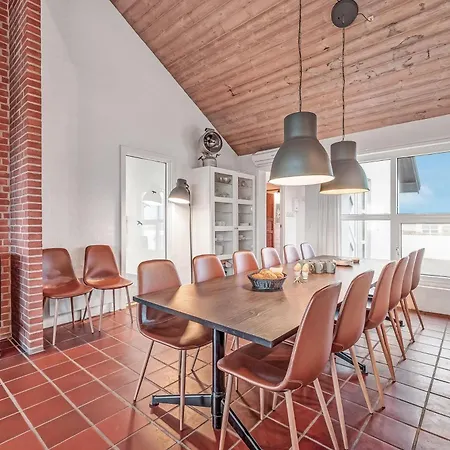 Pool And Activity House With A 180-degree View Of The North Sea, Located At Lild Frostrup