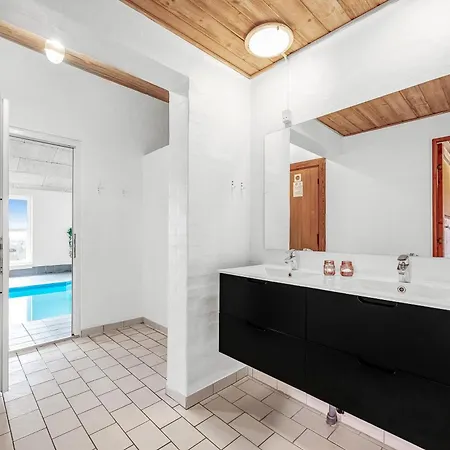Pool And Activity House With A 180-degree View Of The North Sea, Located At Lild Strand,