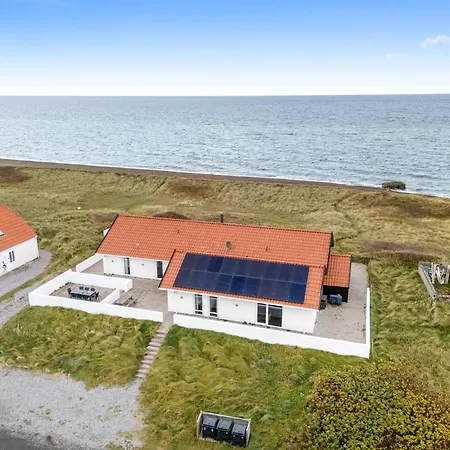 Pool And Activity House With A 180-degree View Of The North Sea, Located At Lild *
